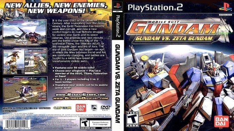 Mobile Suit Gundam: Gundam vs. Zeta Gundam Mobile Suit Gundam Gundam vs Zeta Gundam PS2 Online 23092016