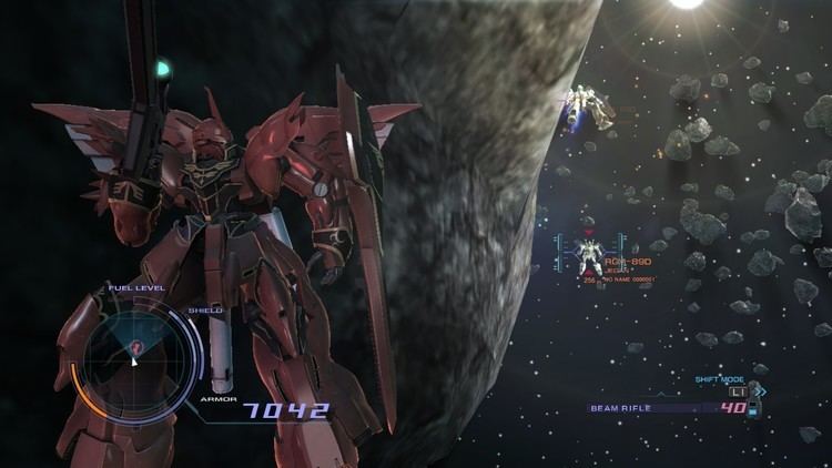 Mobile Suit Gundam Unicorn (video game) The Red Shoulders Gundam Unicorn PS3 New HD Screens amp Gameplay