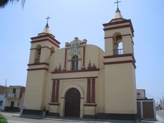 Moche, Trujillo Iglesia del pueblo de Moche cerca a Trujillo Church of Moche town