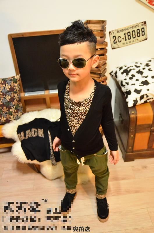 Modern Boy Modern Boy Leopard Longsleeve Top GarmentSold Outibaymall