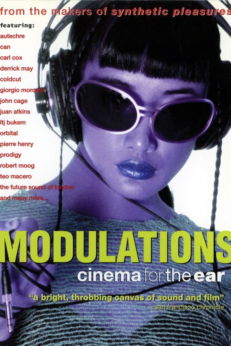 DVD box cover for Modulations: Cinema for the Ear by Iara Lee and team