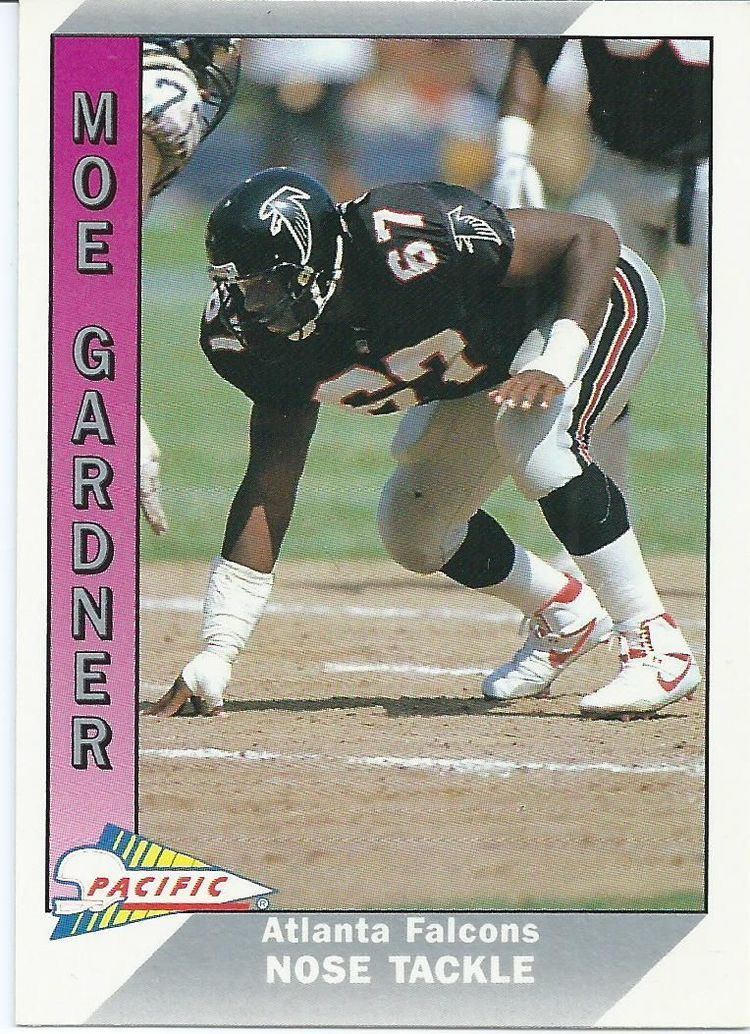 Moe Gardner ATLANTA FALCONS Moe Gardner 553 PACIFIC 1991 NFL American Football
