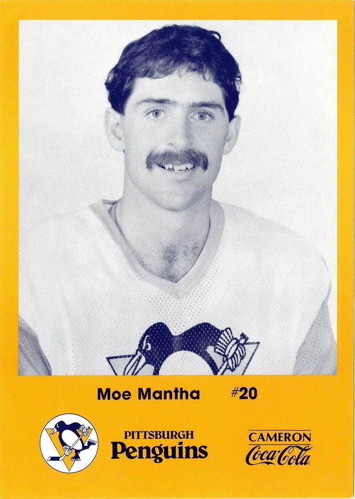 Moe Mantha Jr. Collection of hockey cards Choose by type cards Common