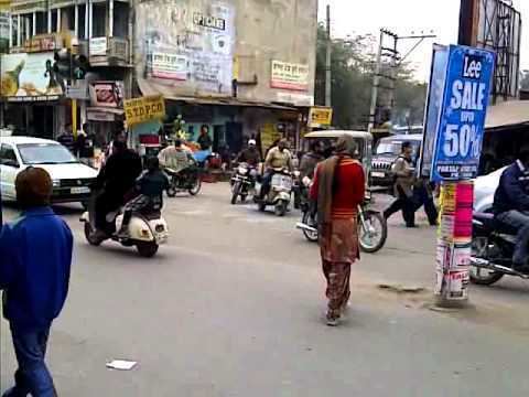 Moga, Punjab Traffic in Moga Punjab India YouTube