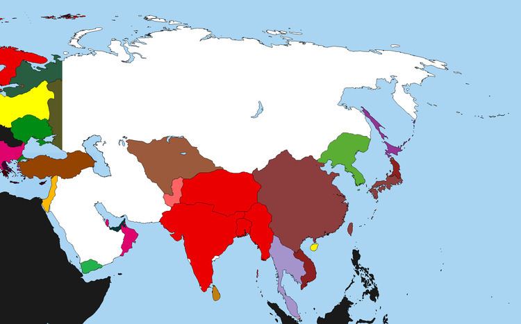 Moghulistan Map Continuation XI Map 2 Asia Page 2 Alternate History