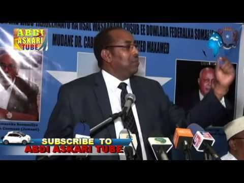Mohamed Abdi Affey IGAD envoy to Somalia Ambassador Mohamed Abdi Affey YouTube
