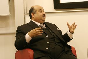 Mohamed Bin Issa Al Jaber Sheikh Mohamed interview at UCL