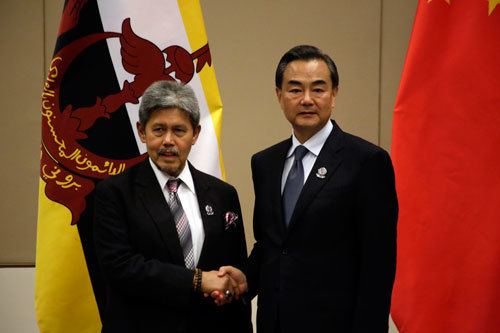 Mohamed Bolkiah, Prince of Brunei Wang Yi Met with Brunei Minister of Foreign Affairs and Trade Prince