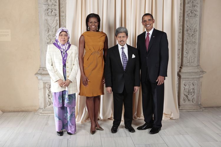 Mohamed Bolkiah, Prince of Brunei FilePrince Mohamed Bolkiah with Obamasjpg Wikimedia Commons