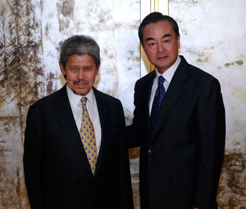 Mohamed Bolkiah, Prince of Brunei Foreign Minister Wang Yi Meets with Prince Mohamed Bolkiah Minister
