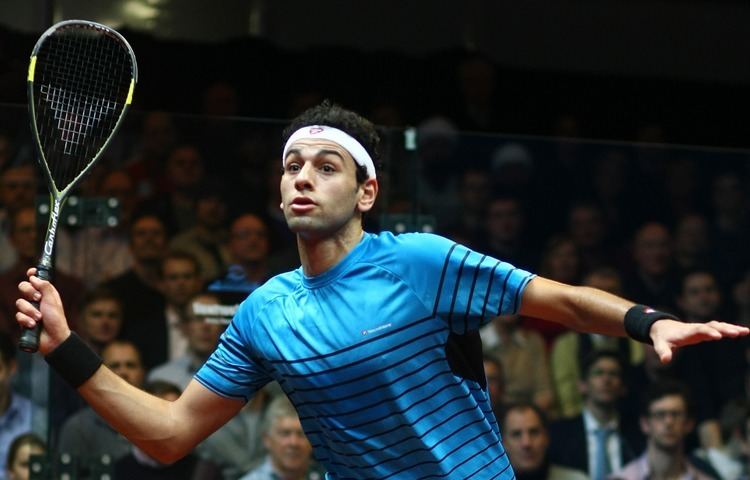 Mohamed El Shorbagy Other Mohamed Elshorbagy and Peter Barker into round two