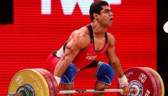 Mohamed Ihab Preview Egypt weightlifter Mohamed Ihab starts bid for Olympic