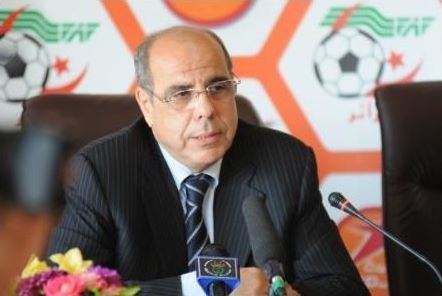 Mohamed Raouraoua World Cup 2014 AlgeriaBurkina Faso Raouraoua satisfied