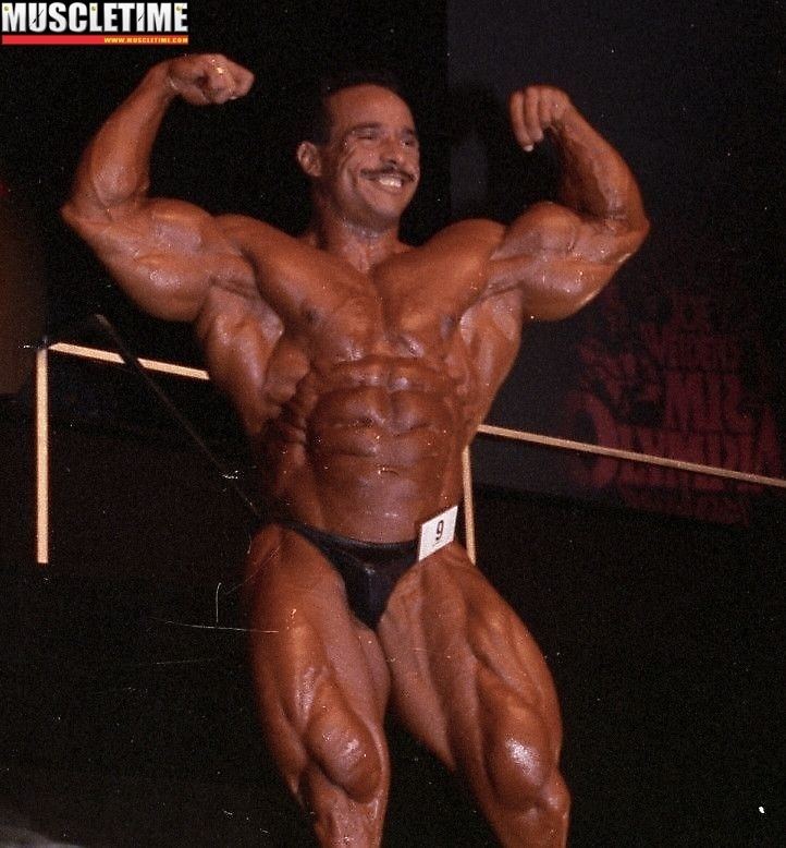 Mohammed Benaziza Gallery Mohammed Benaziza at 1992 Mr Olympia 1992 Olympia