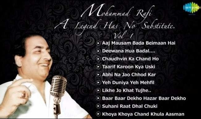 Mohammed Rafi Mohammed Rafi birthday special Top 10 songs jukebox of Indias