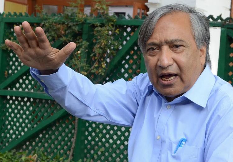 Mohammed Yousuf Tarigami Day82 Not For Plebiscite Tarigami Hits Delhi for Shelving APD