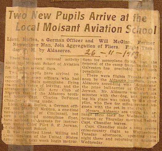 Moisant Aviation School