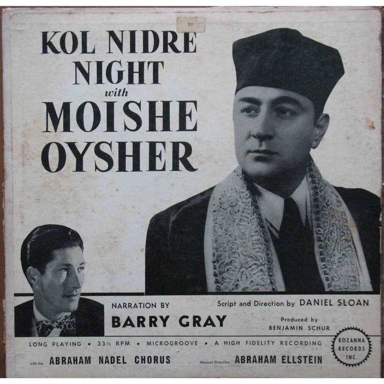 Moishe Oysher kol nidre night by MOISHE OYSHER LP with atahualpa73