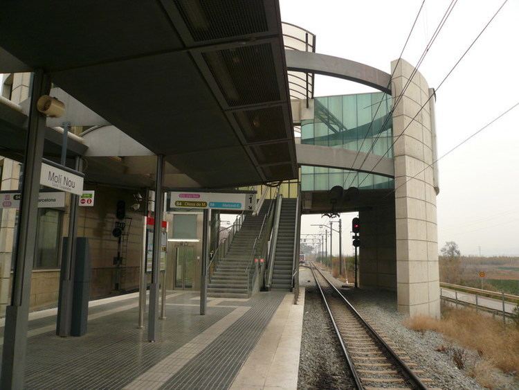 Molí Nou-Ciutat Cooperativa (Llobregat–Anoia Line)