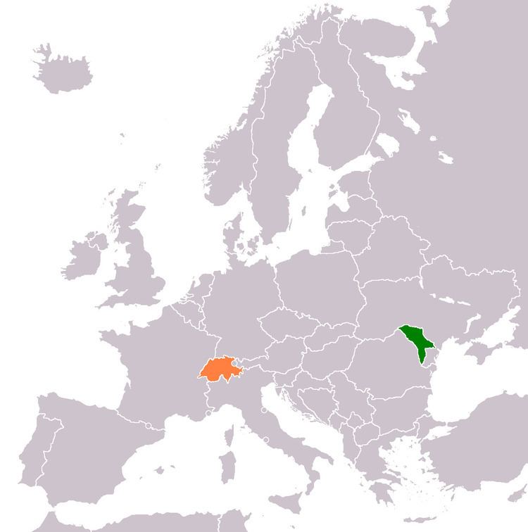 Moldova–Switzerland relations