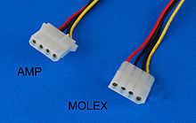 Molex connector httpsuploadwikimediaorgwikipediacommonsthu