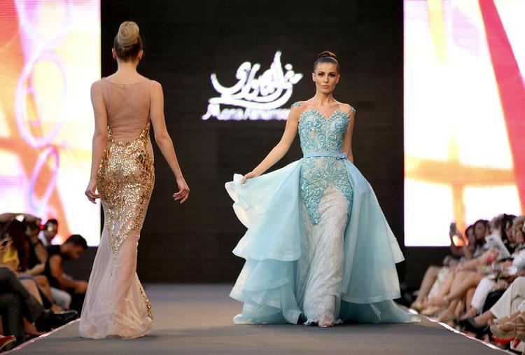 Mona al Mansouri Emirati designer Mona alMansouri at Summer Fashion Week in