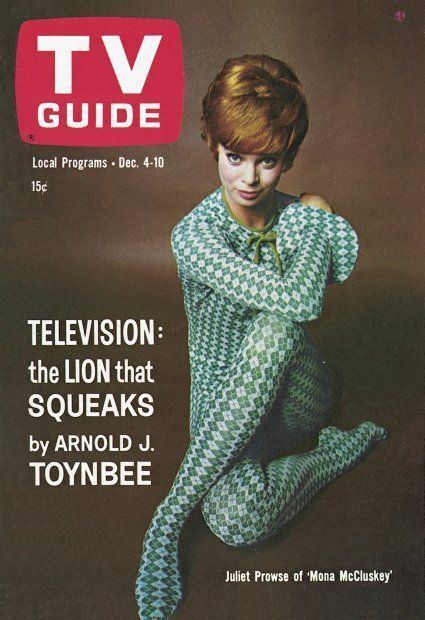 Mona McCluskey TV Guide December 4 1965 Juliet Prowse of quotMona McCluskeyquot TV