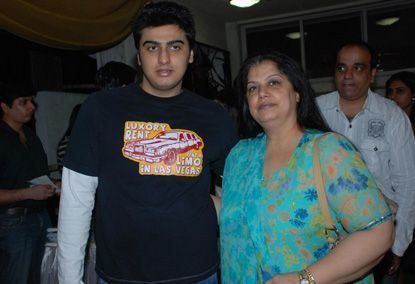 Mona Shourie Kapoor Unseen pics of Arjun Kapoor with sister Anshula Kapoor and