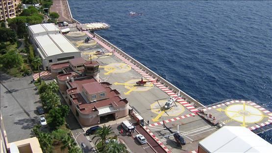 Monaco Heliport Acting on the noise nuisance caused by the helistation