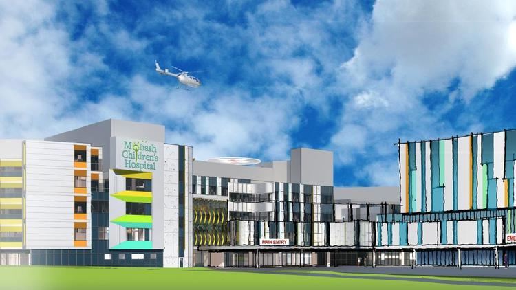 Monash Children's Hospital State Government pledges helipad emergency room for Monash