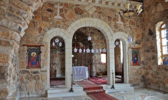 Monastery of St. Elian Islamic State ISIS digs up saint39s bones after bulldozing Christian