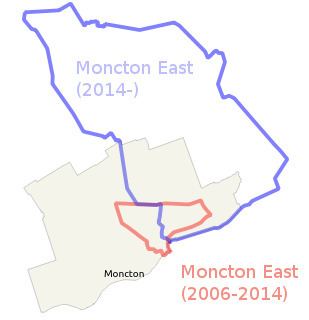 Moncton East (1974-2014 electoral district)