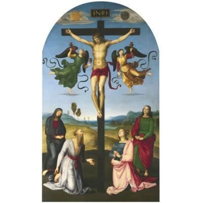 Mond Crucifixion Print of The Mond Crucifixion by Raphael National Gallery Prints