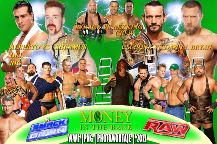 Money in the Bank (2012) Money in The Bank 2012 by SantiagoWWE12 on DeviantArt