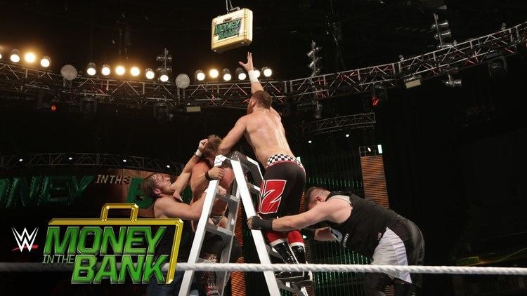 Money in the Bank ladder match Money in the Bank Contract Ladder Match WWE Money in the Bank 2016