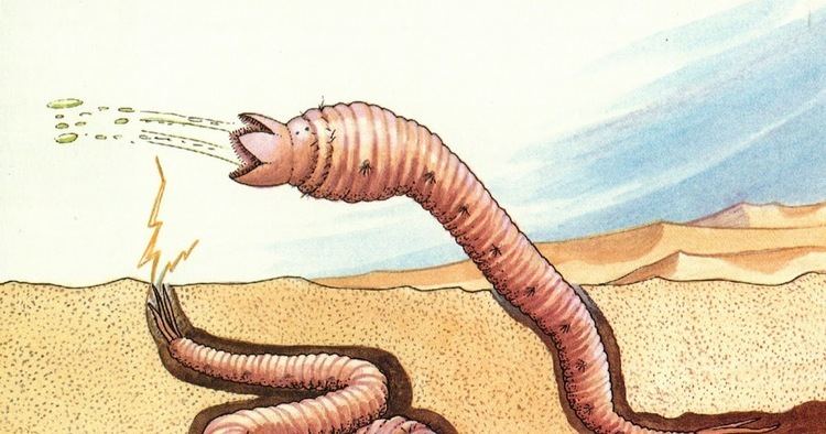 Mongolian death worm ShukerNature THE MONGOLIAN DEATH WORM A SHOCKING SURPRISE IN THE