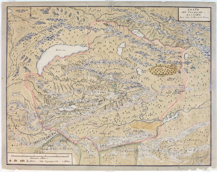 Mongolian manuscript maps