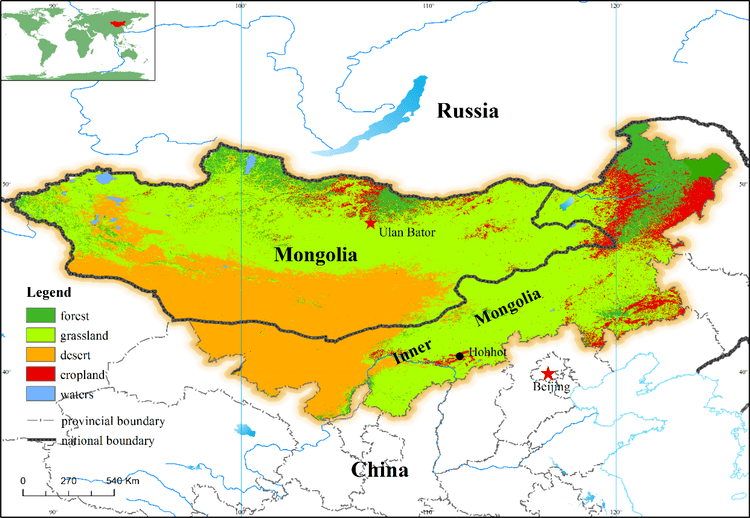 Mongolian Plateau Remote Sensing Free FullText Analysis of the Phenology in the