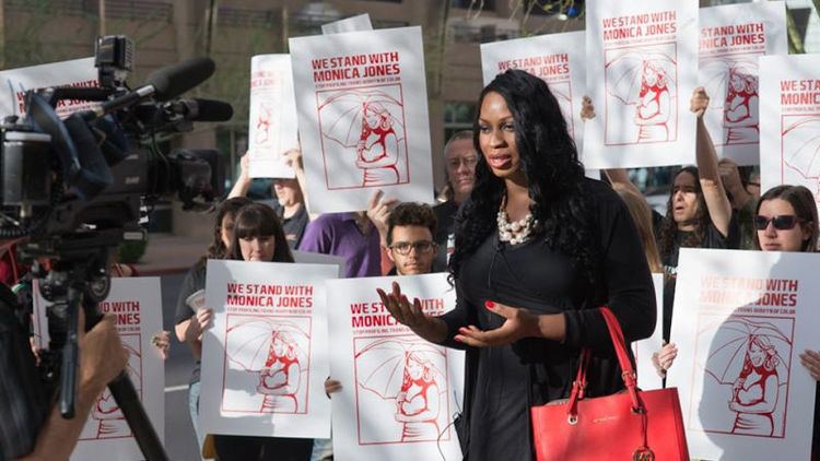 Monica Jones (activist) Activist Monica Jones Found Guilty of Manifesting Prostitution