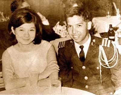 Monica Prieto-Teodoro and her husband former Defense Secretary Gilbert Teodoro