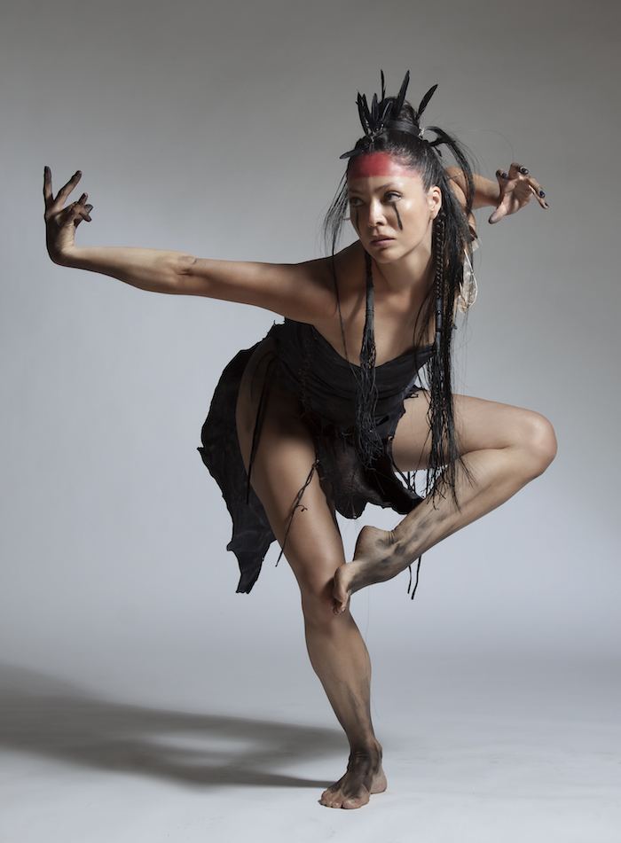 Monique Mojica Santee Smith ArtistinResidence at Dance Performance Institute