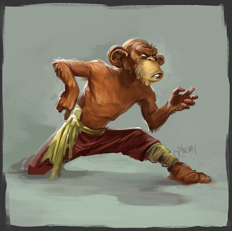 Monkey Kung Fu kung fu monkey sketch 2 by KostyaPingWIN on DeviantArt