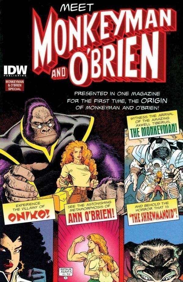 Monkeyman and O'Brien Monkey Man amp O39Brien 0 IDW Publishing