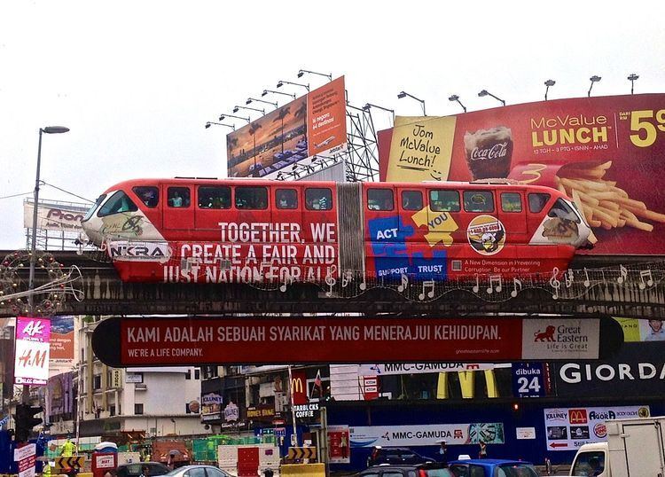 Monorails in Malaysia