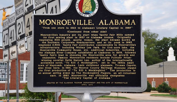 Monroeville, Alabama wwwruralswalabamaorgwpcontentuploads201407
