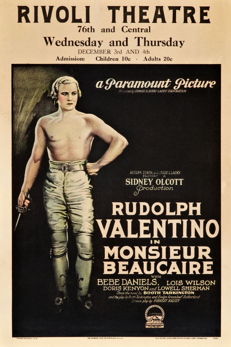Monsieur Beaucaire (1924 film) Monsieur Beaucaire 1924