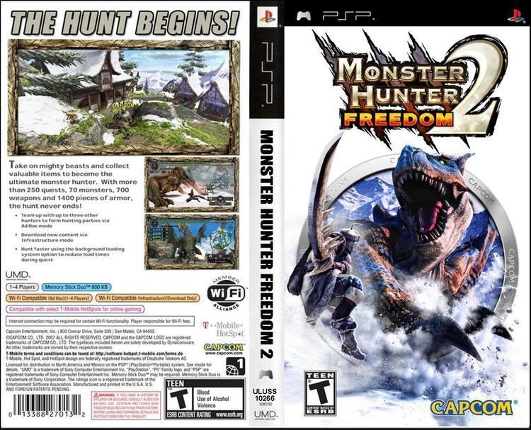 monster hunter 2 psp