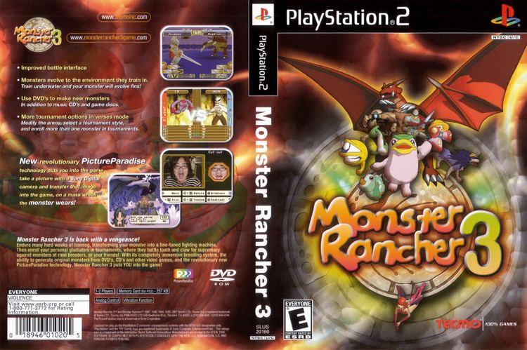 Monster Rancher 3 Monster Rancher 3 Cover Download Sony Playstation 2 Covers The