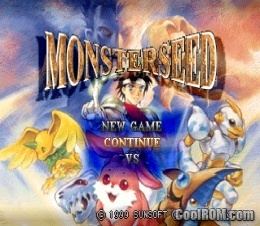 Monster Seed MonsterSeed ROM ISO Download for Sony Playstation PSX CoolROMcom