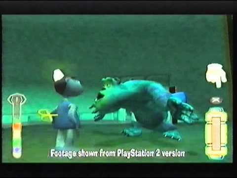 Monsters, Inc. (video game) Disney and Pixar Monsters Inc Video Game 2002 VHS UK Advert YouTube